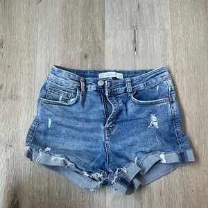 Zara demin shorts Size 4